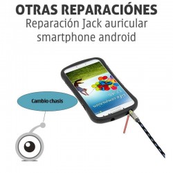 Reparación Jack auricular smartphone android