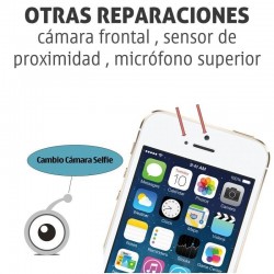 Reparación iPhone 5/5S/5C cámara frontal / sensor de proximidad / microfono superior