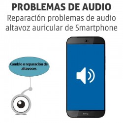 Reparación problemas de audio altavoz auricular de Smartphone
