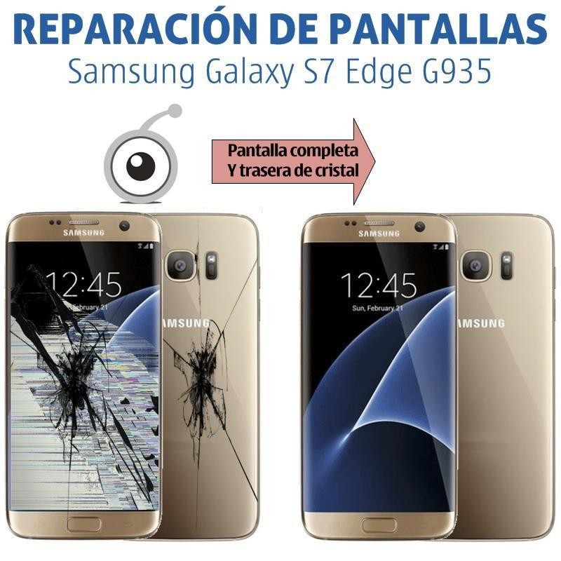 Novia derrochador índice Reparación pantalla completa Samsung Galaxy S7 Edge G935