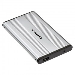 Caja Externa USB - TooQ TQE-2512 - Carcasa para discos duros HDD de 2.5" IDE y SATA